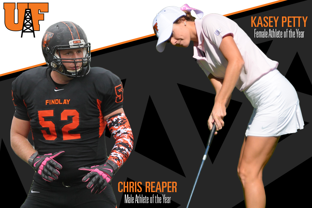 Reaper, Petty Named Athletes of the Year
