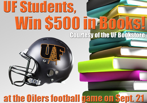 $500 in Books to be Given Away at Football Game