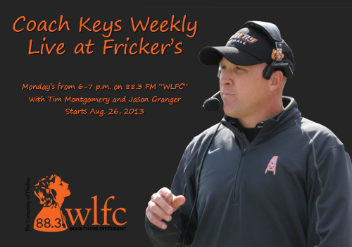 Make Sure and Listen to Coach Keys Weekly on WLFC
