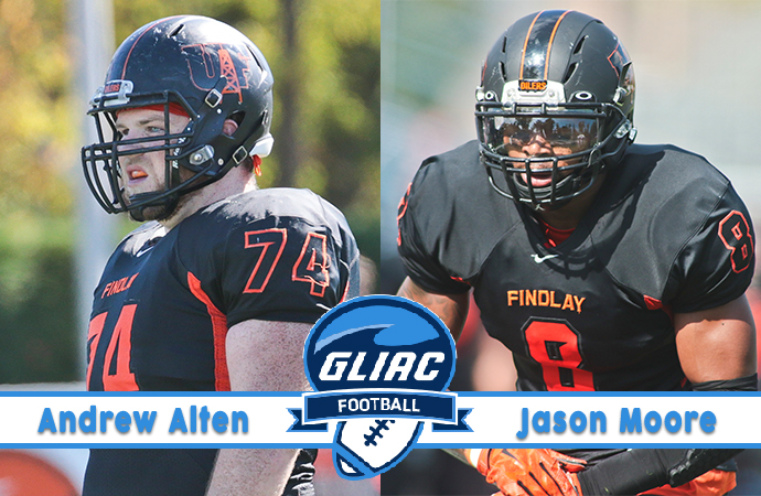 Alten and Moore Earn First Team All-GLIAC
