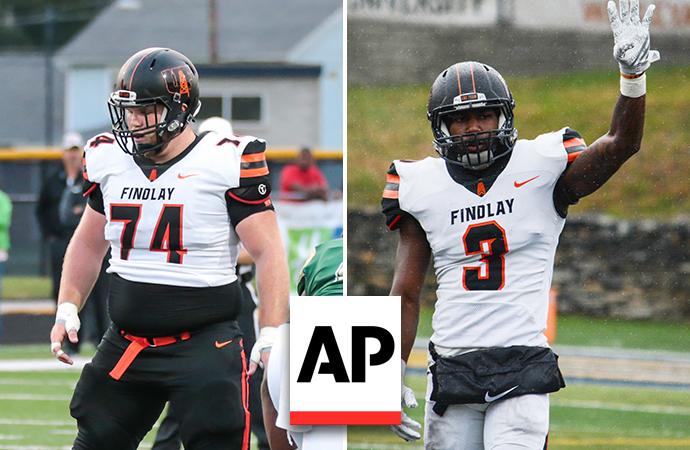 Alten and Ivory Earn Associated Press All-American