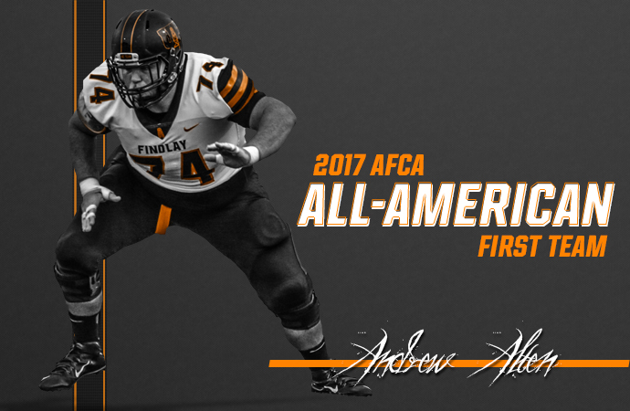 Alten Named First Team All-American by AFCA