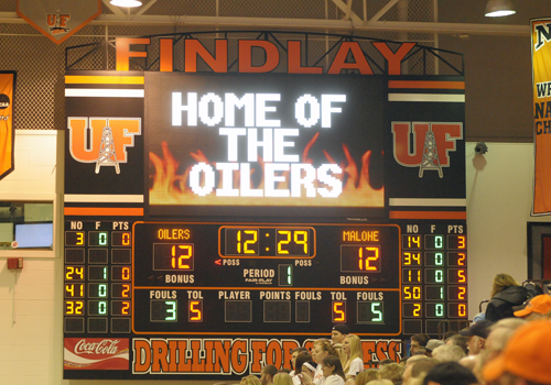 New Scoreboard Adds To Croy Experience