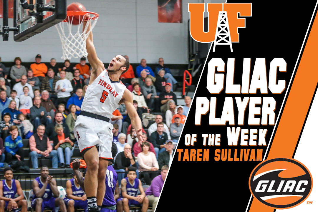 Sullivan Named GLIAC Player of the Week