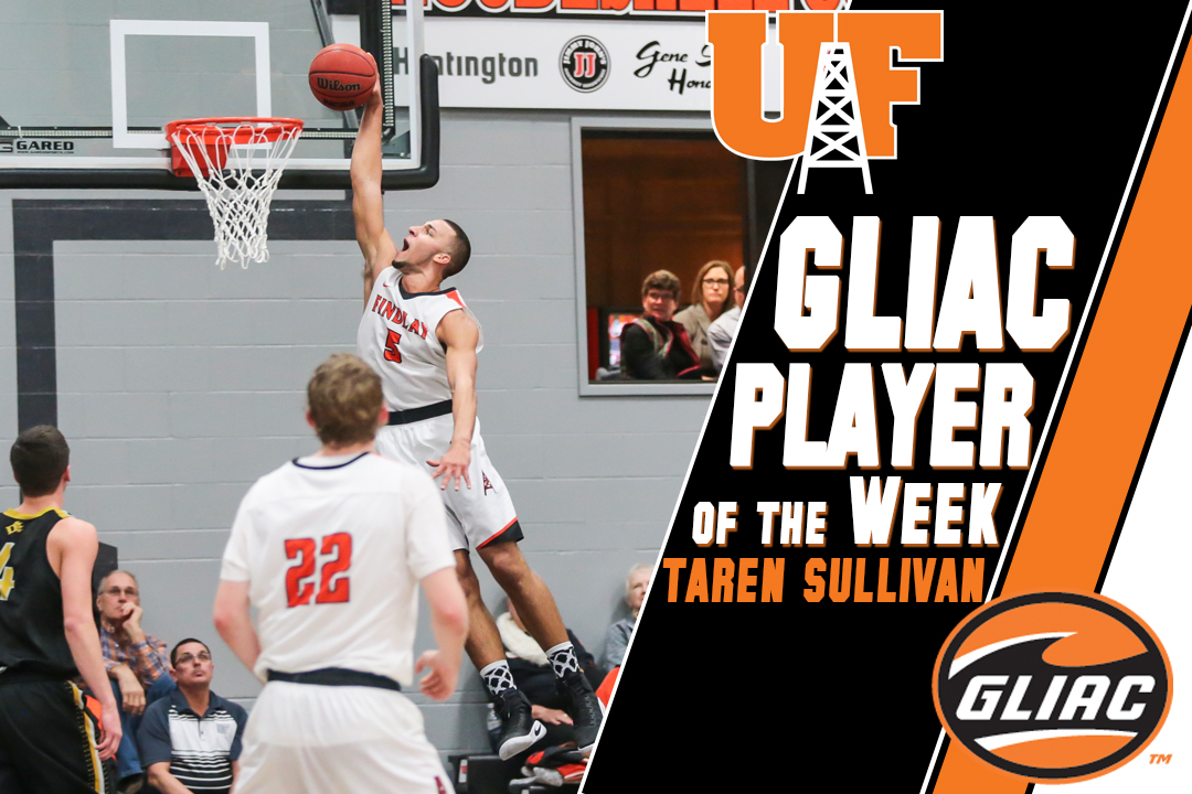 Sullivan Named GLIAC Player of the Week