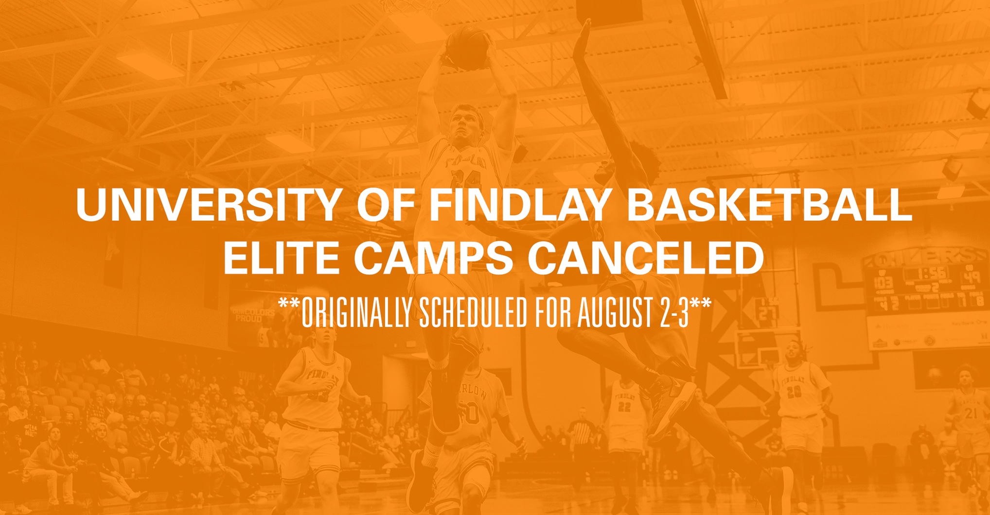 Elite Camps Canceled