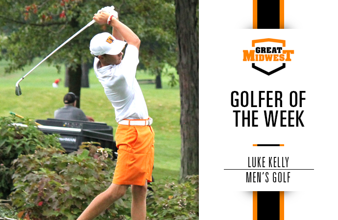 Kelly Earns Great Midwest Golfer of the Week Honors
