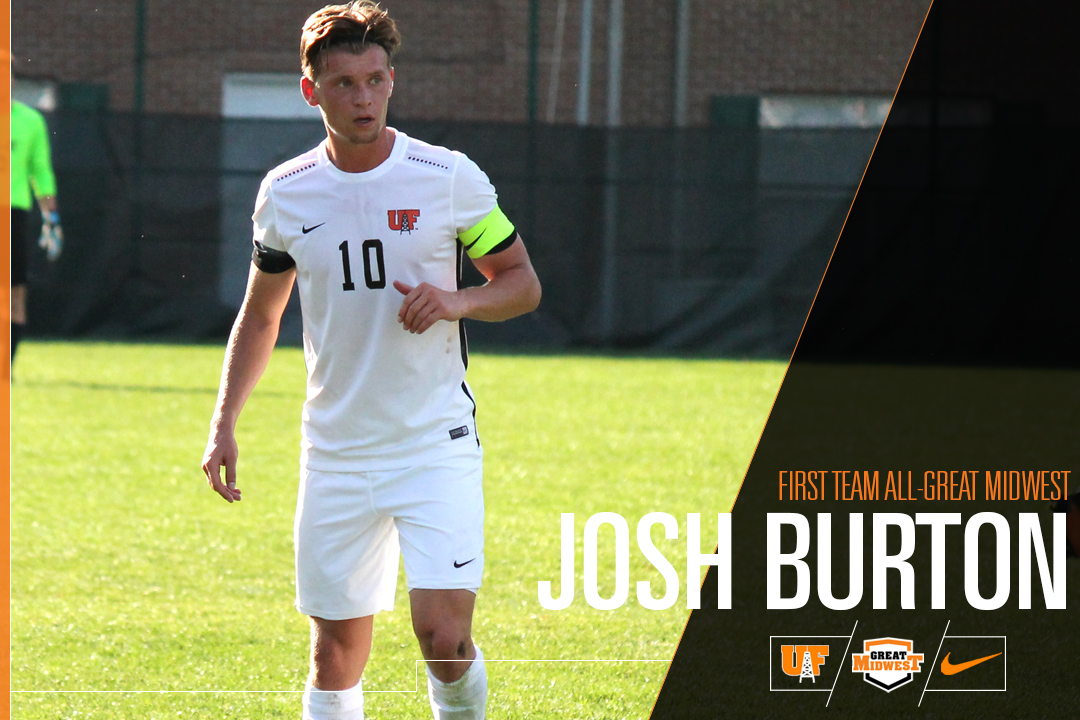 Burton Named 1st Team All-Great Midwest