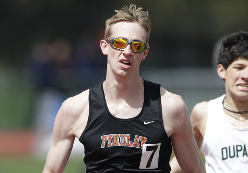 Records Fall for Men's Track at Championship Event