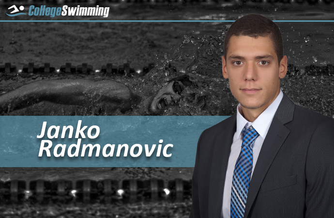 Radmanovic Earns Swimmer of the Week Honor