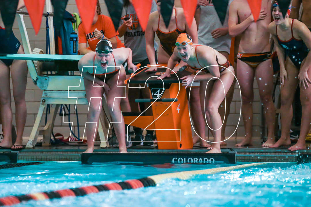 Women's Swimming Ranked 20th in CSCAA Poll
