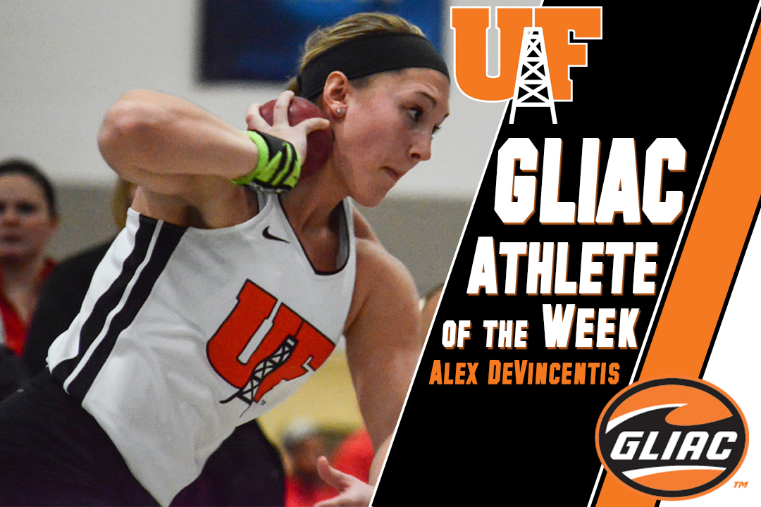 DeVincentis Earns GLIAC Athlete of the Week