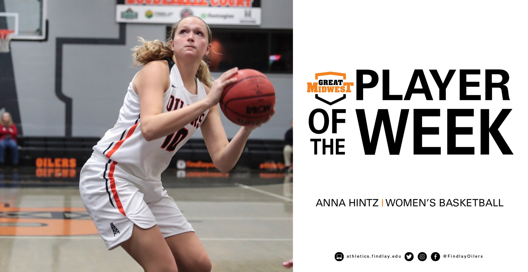 Hintz Earns Great Midwest Player of the Week