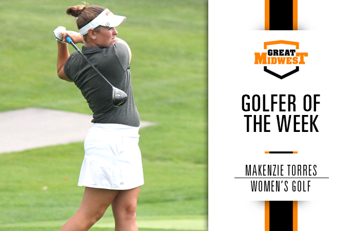 Torres Named Great Midwest Golfer of the Week