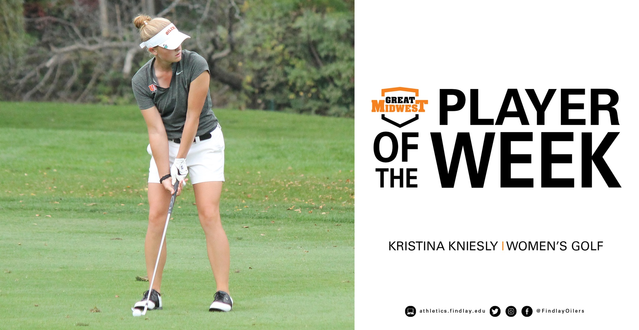 Kniesly Wins Player of the Week Award