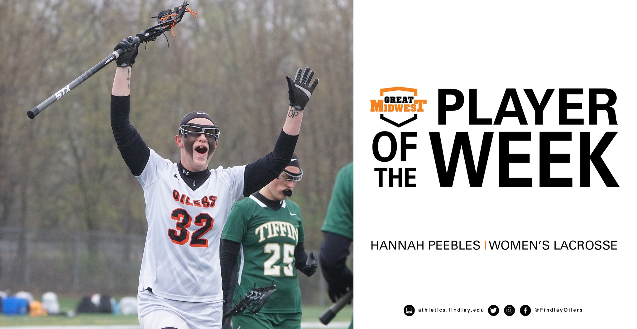 Peebles Named Player of the Week