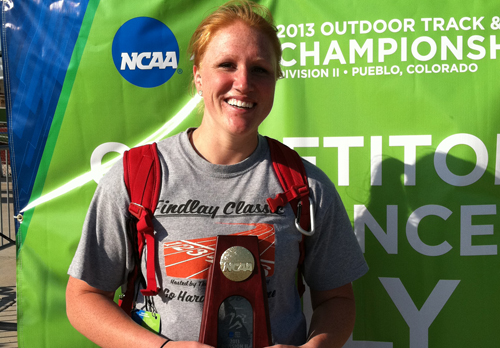 Rowland Wins National Title in Hammer Throw
