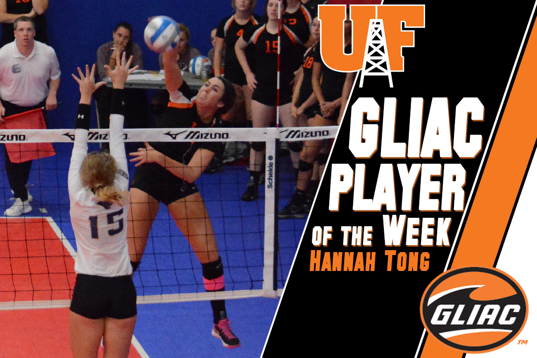 Hannah Tong Named GLIAC Player of the Week
