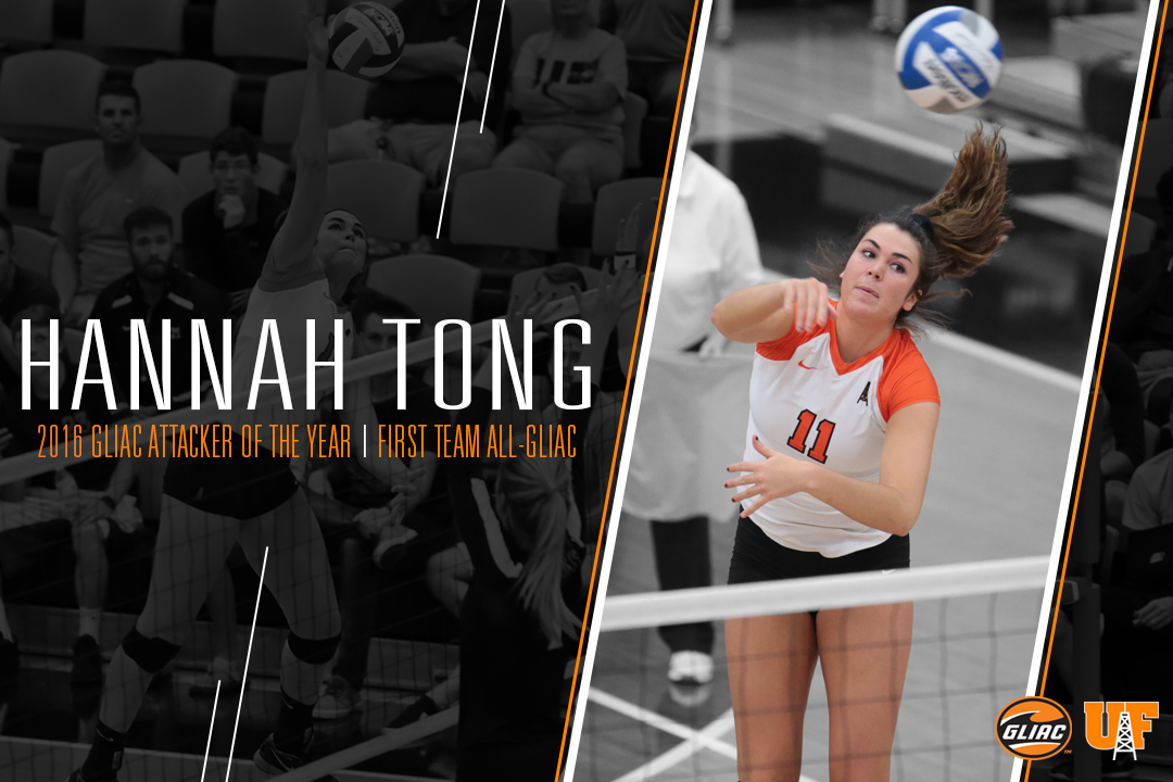 Tong Named GLIAC Attacker of the Year