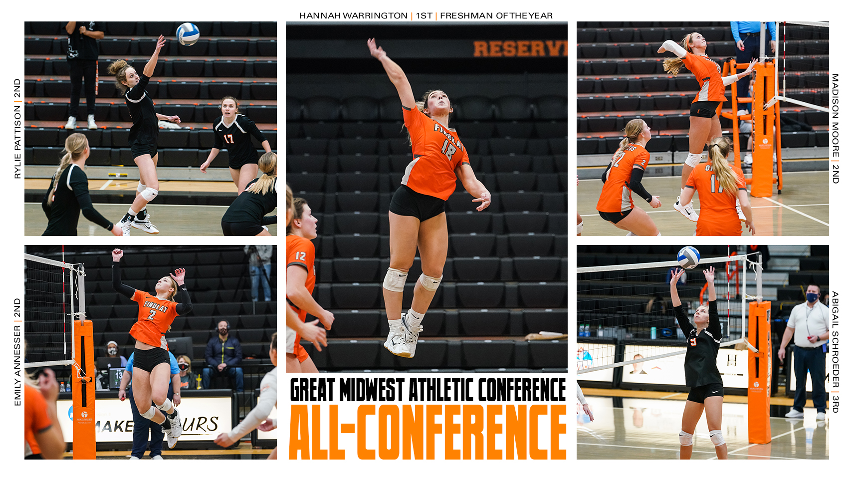 women's volleyball all-conference team