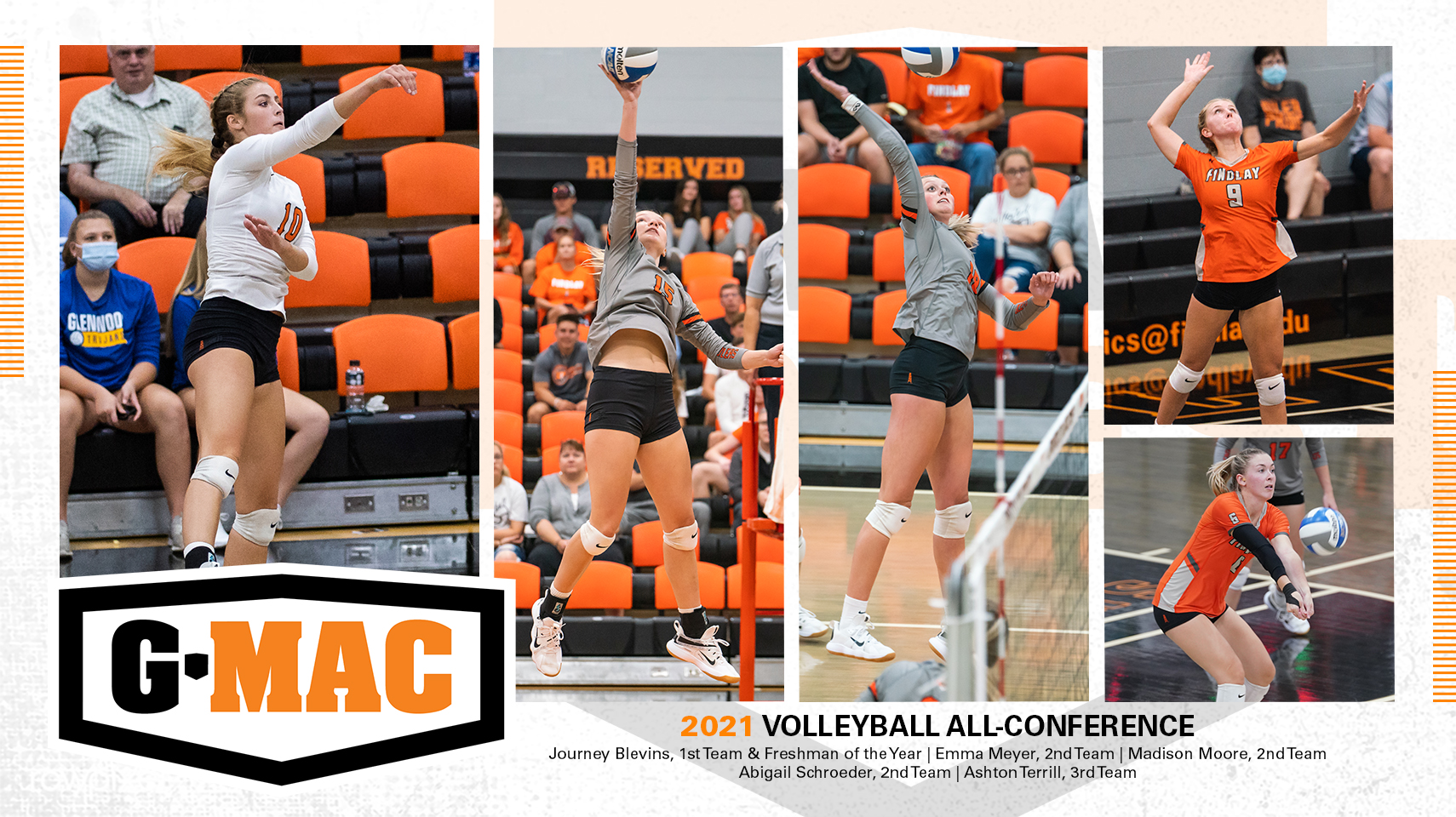 2021 women's volleyball all-conference team