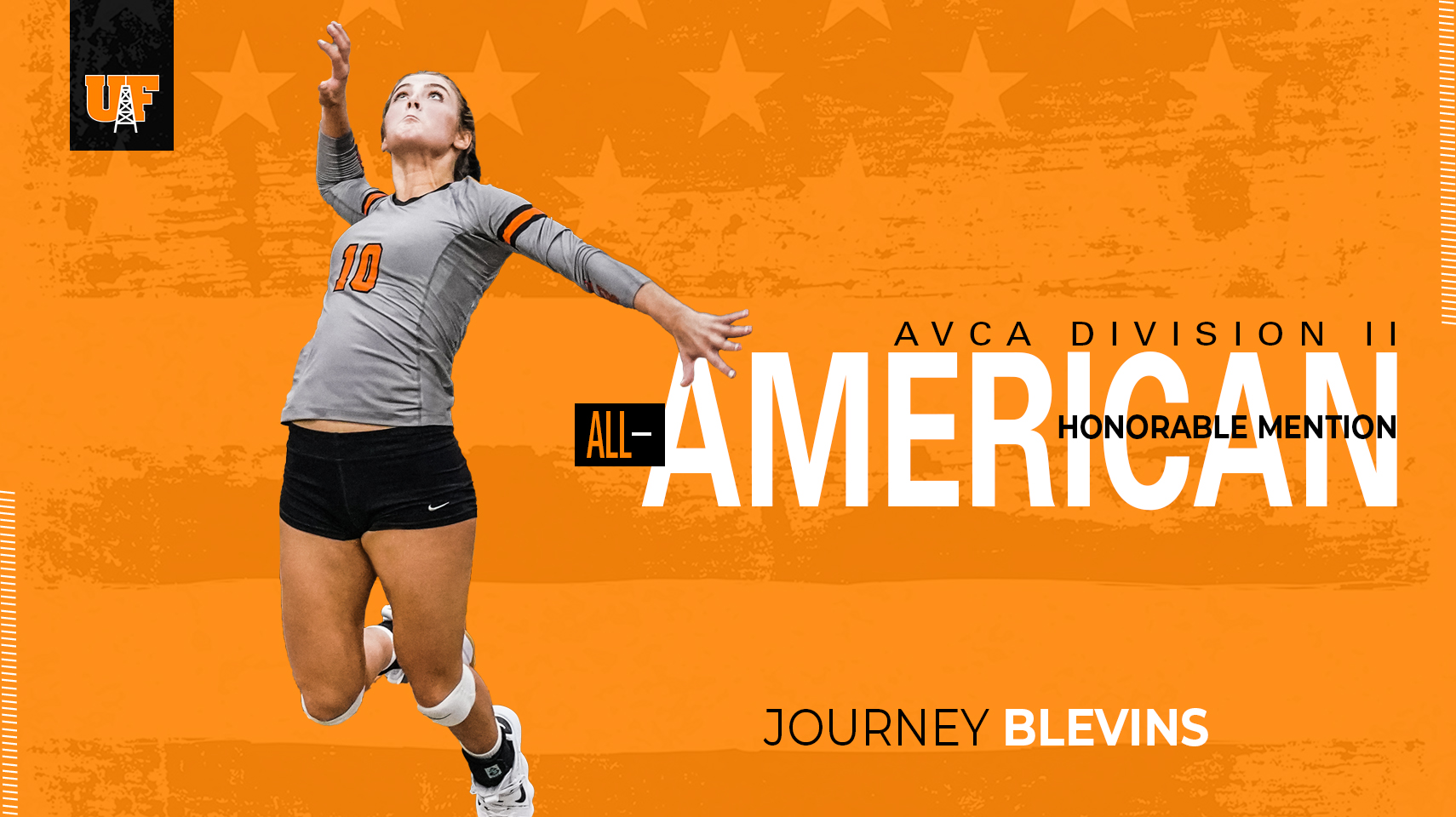 Journey Blevins Named Honorable Mention All-American by AVCA