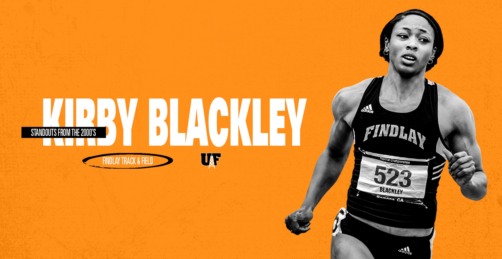 Kirby Blackley, women's track athlete