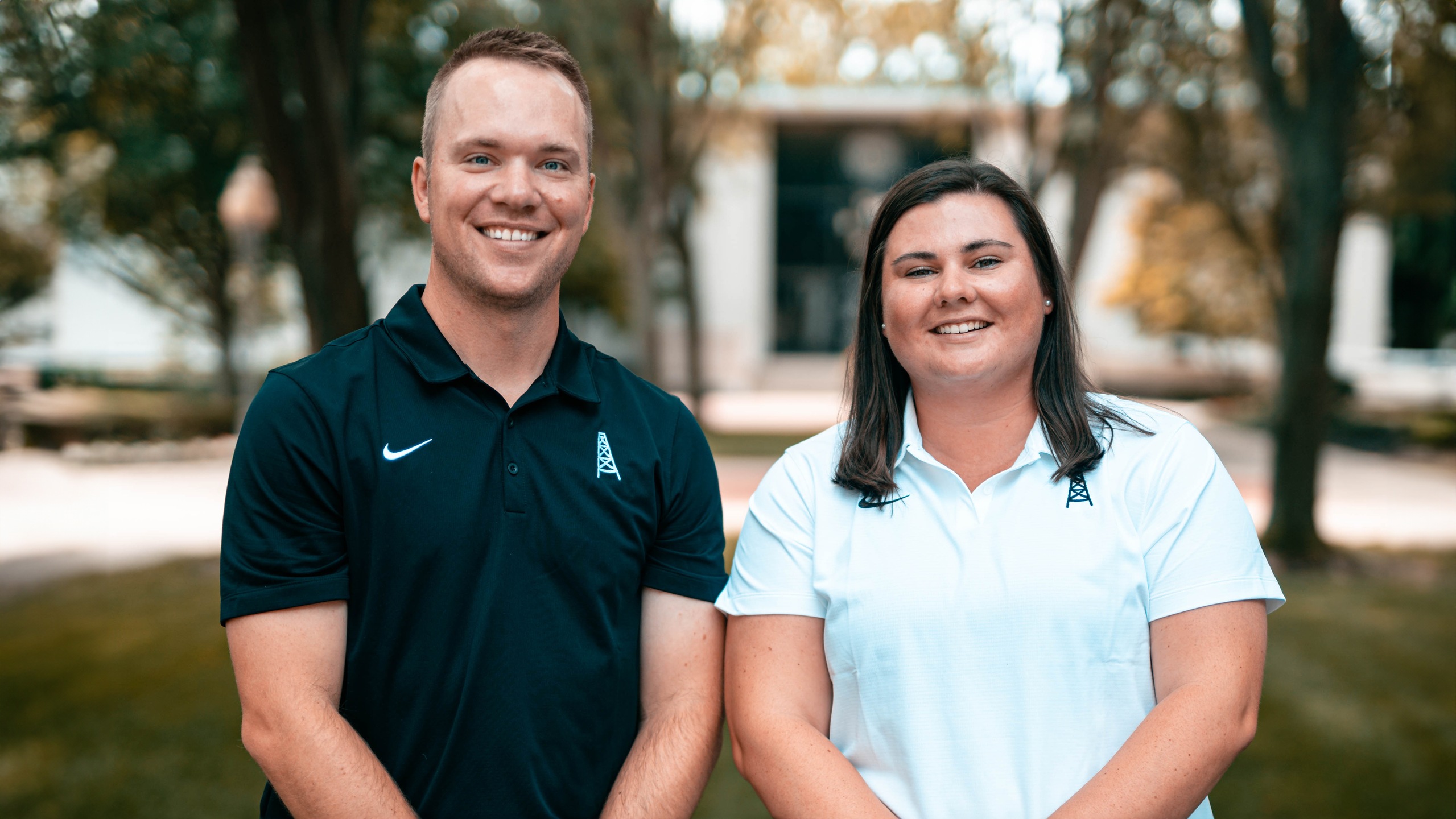 Assistant AD Kyle Niermann & Director of Digital Strategy Meredith Wipper