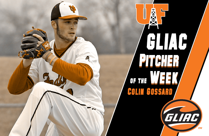 Gossard Named Pitcher of the Week