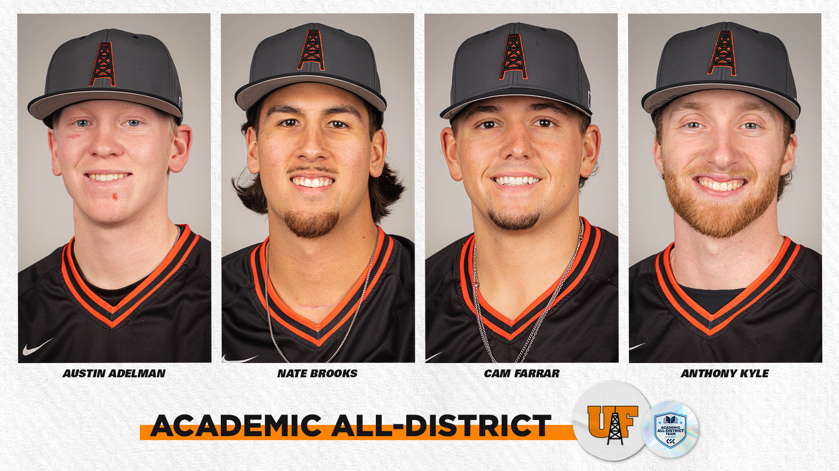 Baseball Has Four Named CSC Academic All-District