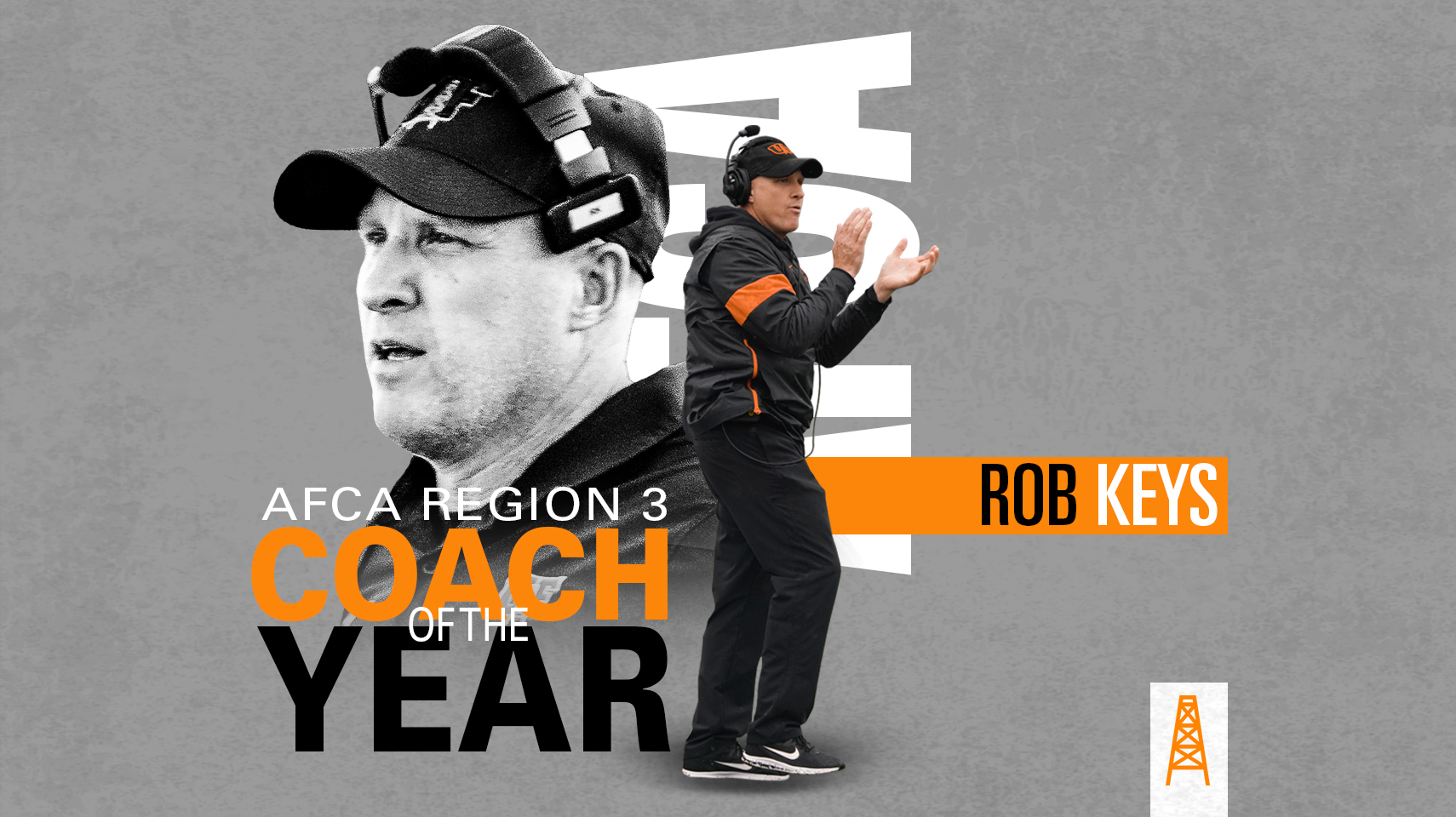 Rob Keys voted AFCA DII Regional Coach of the Year
