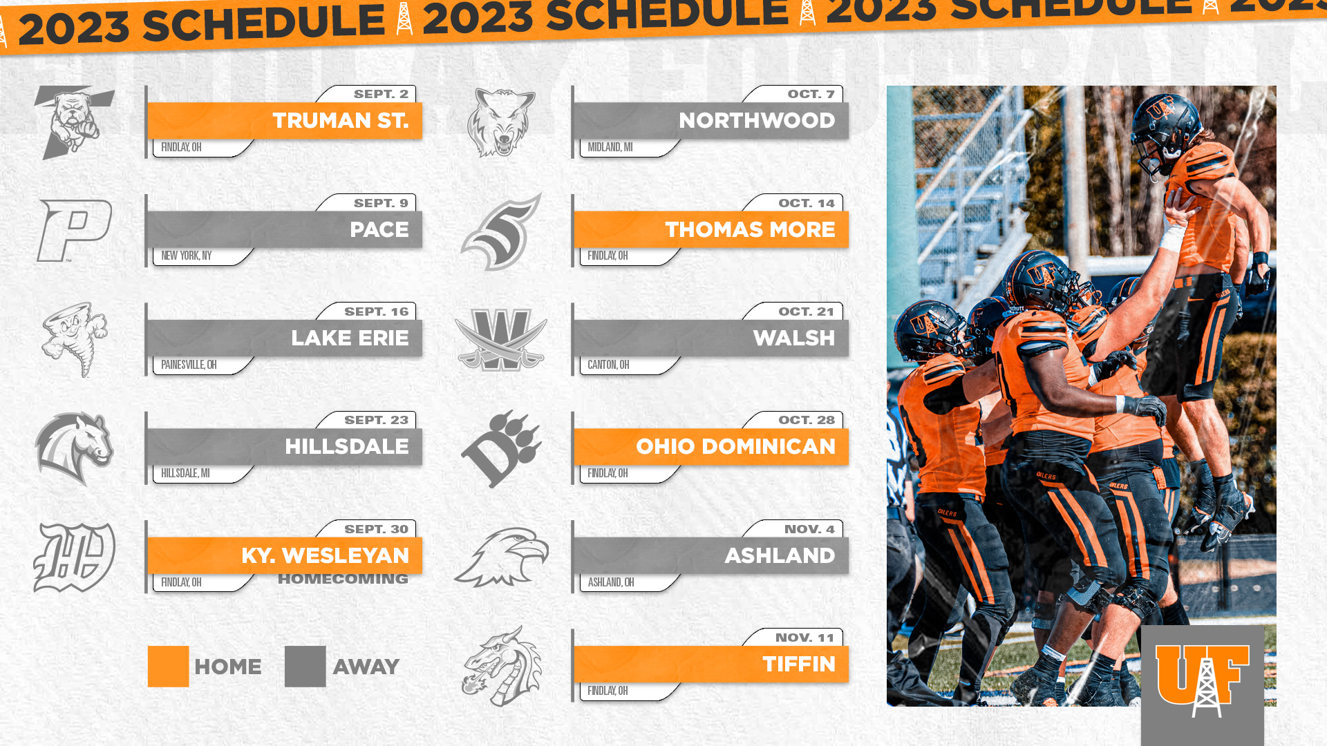 2023 Football Schedule Announced