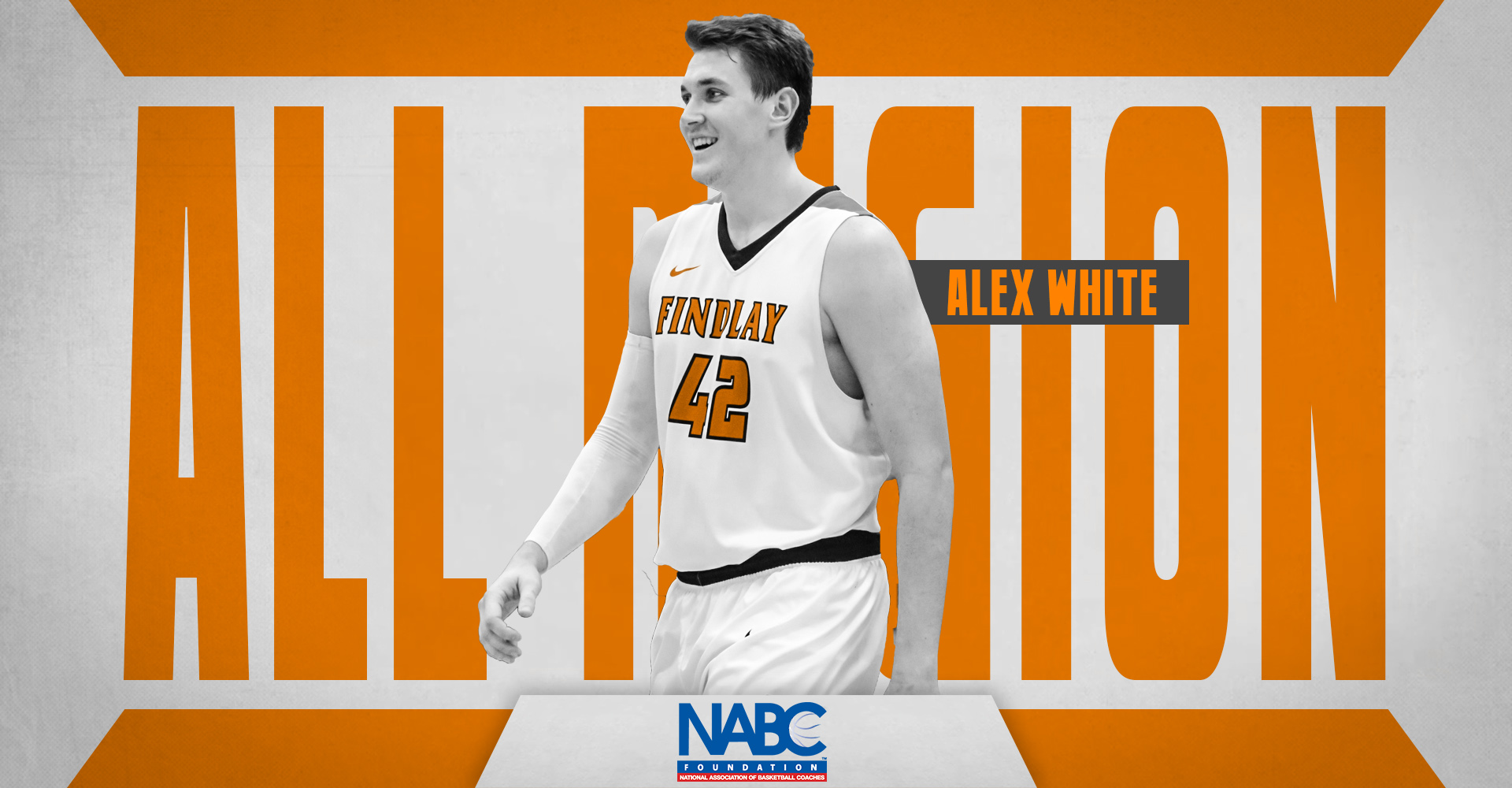 White Earns All-Region Honors from NABC
