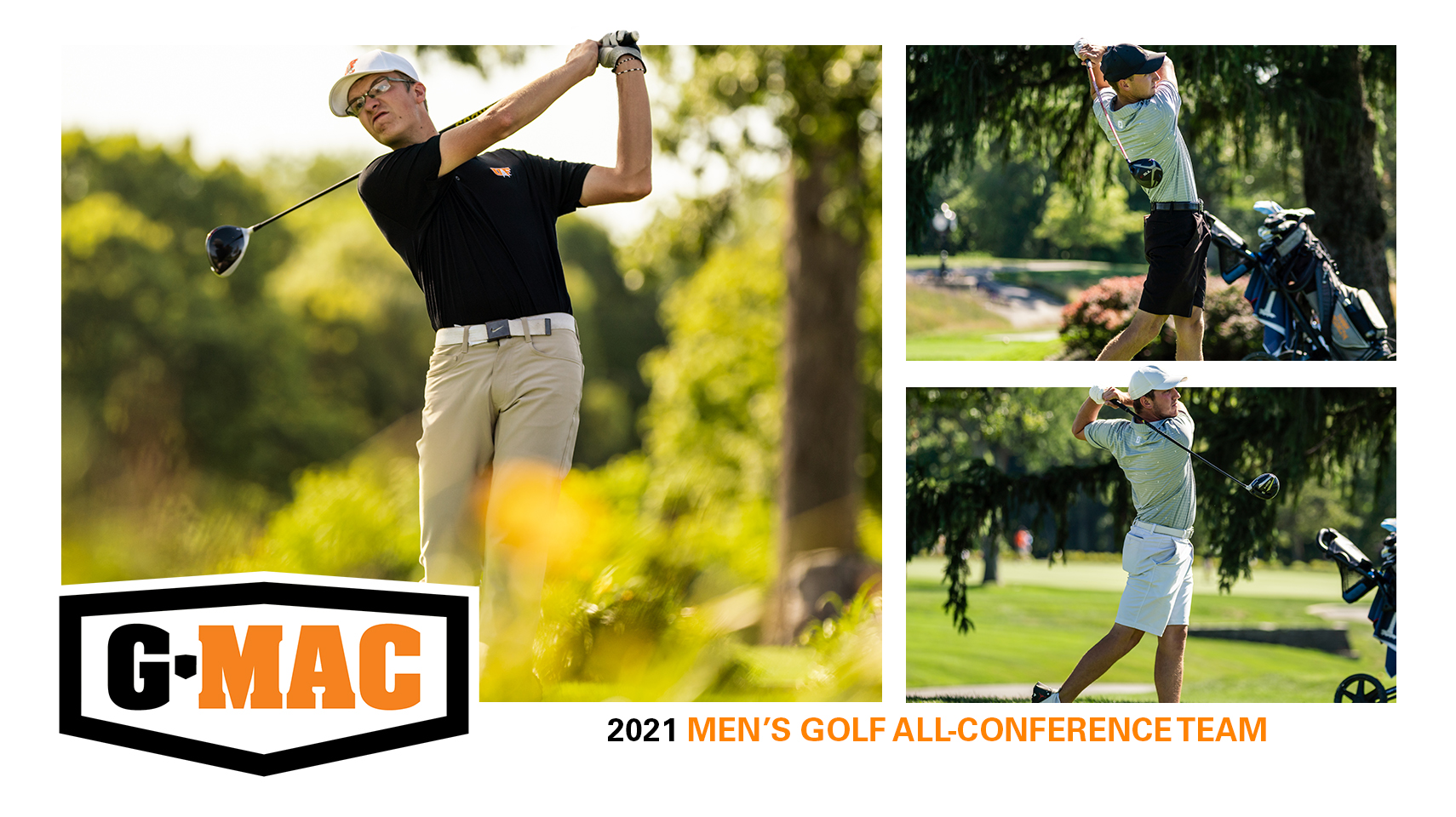 2020-21 men's golf all-conference team