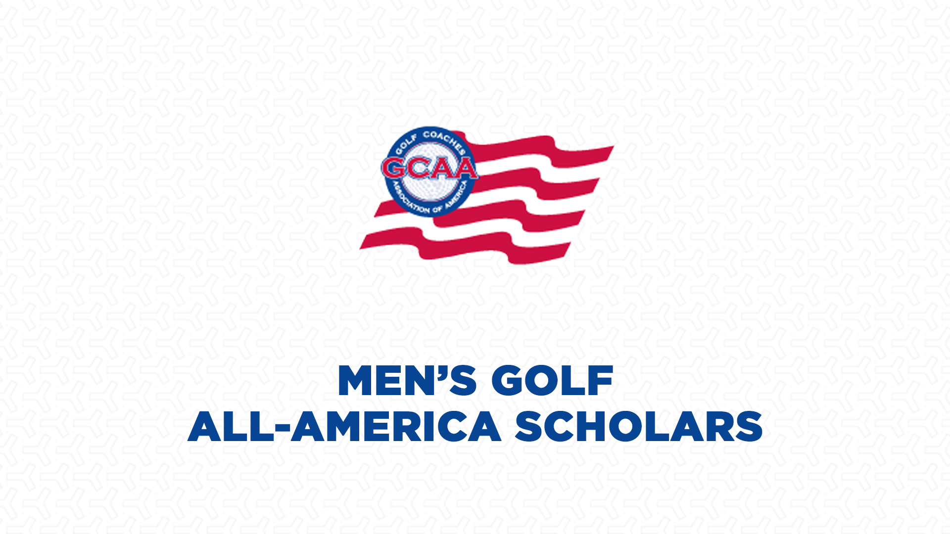 Men's Golf Receives Academic Honors from GCAA