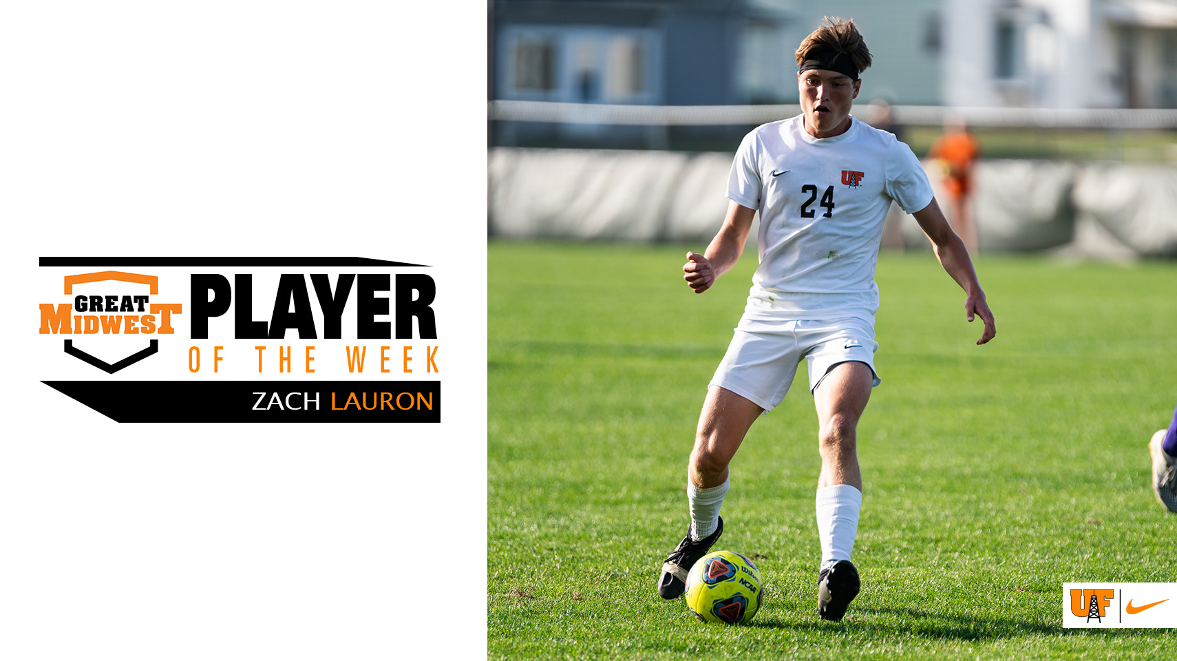 Zach Lauron Earns Player of the Week