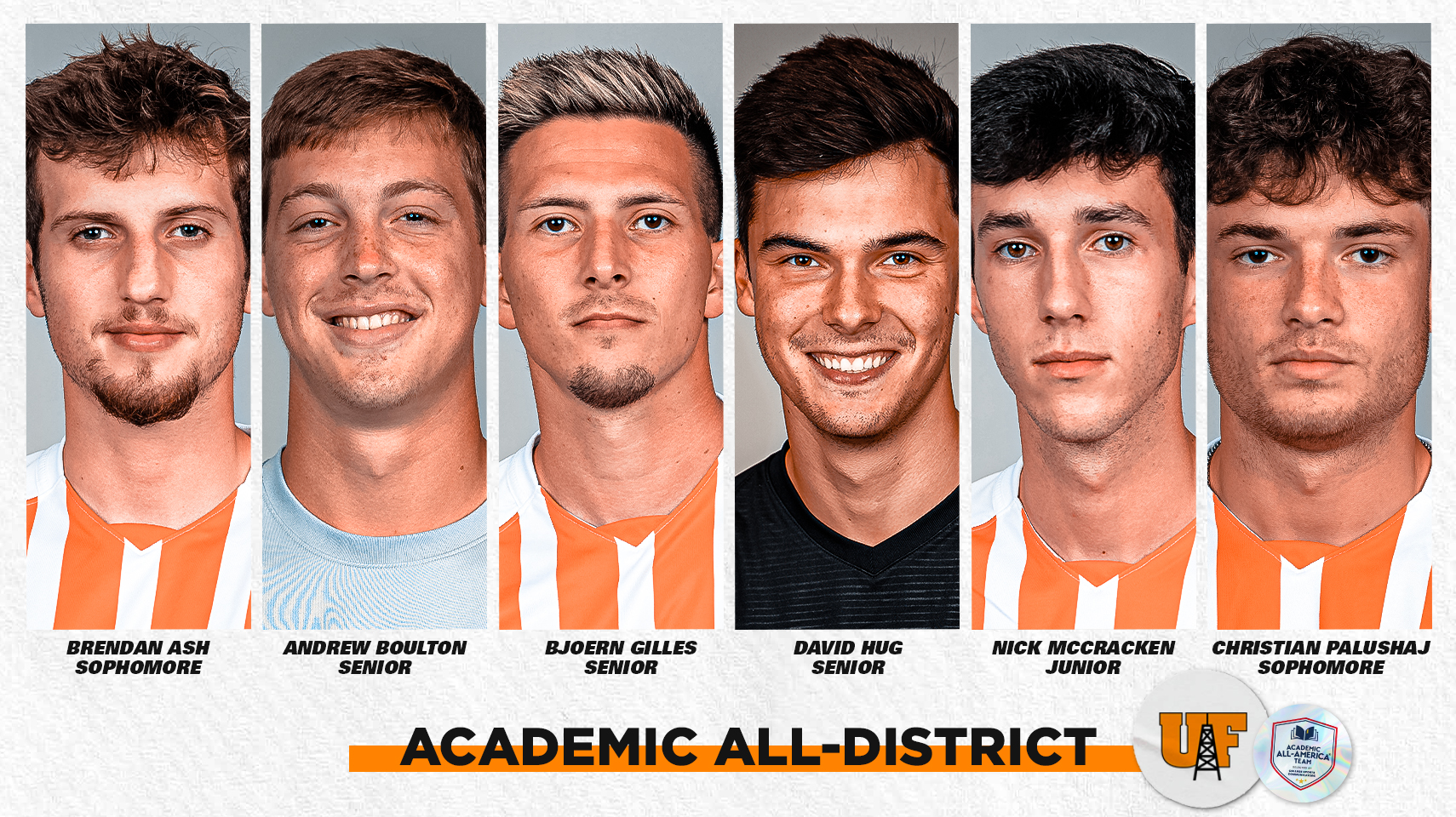 Findlay Has Six Selections to Academic All-District