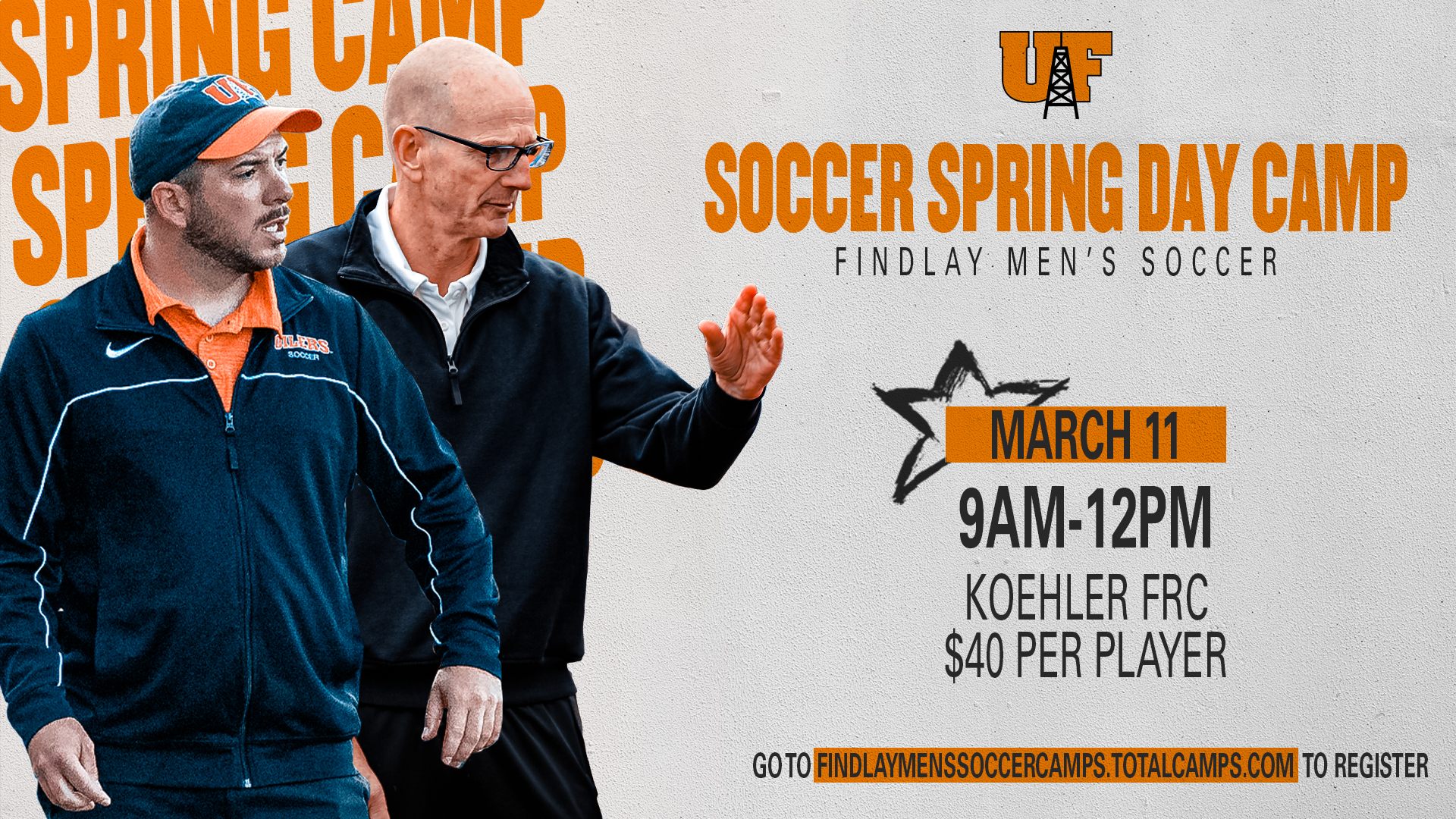 Findlay Hosts Spring Soccer Day Camp