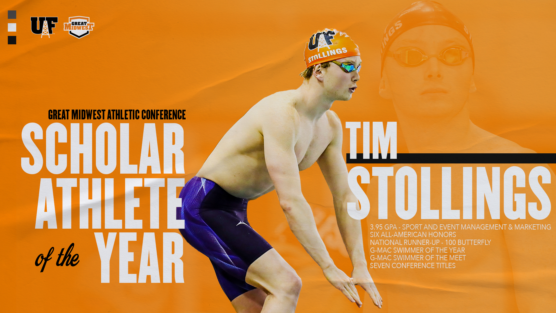 Tim Stollings Scholar athlete of the YEar