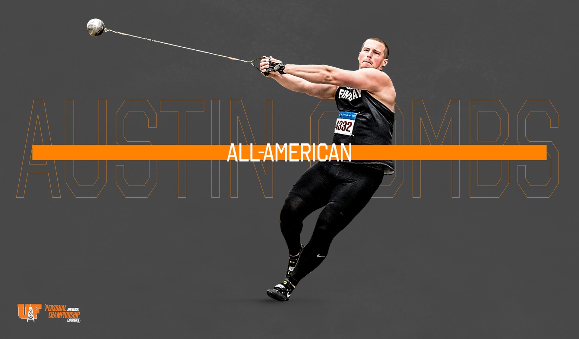 Combs Earns All-American Honors in Hammer Throw