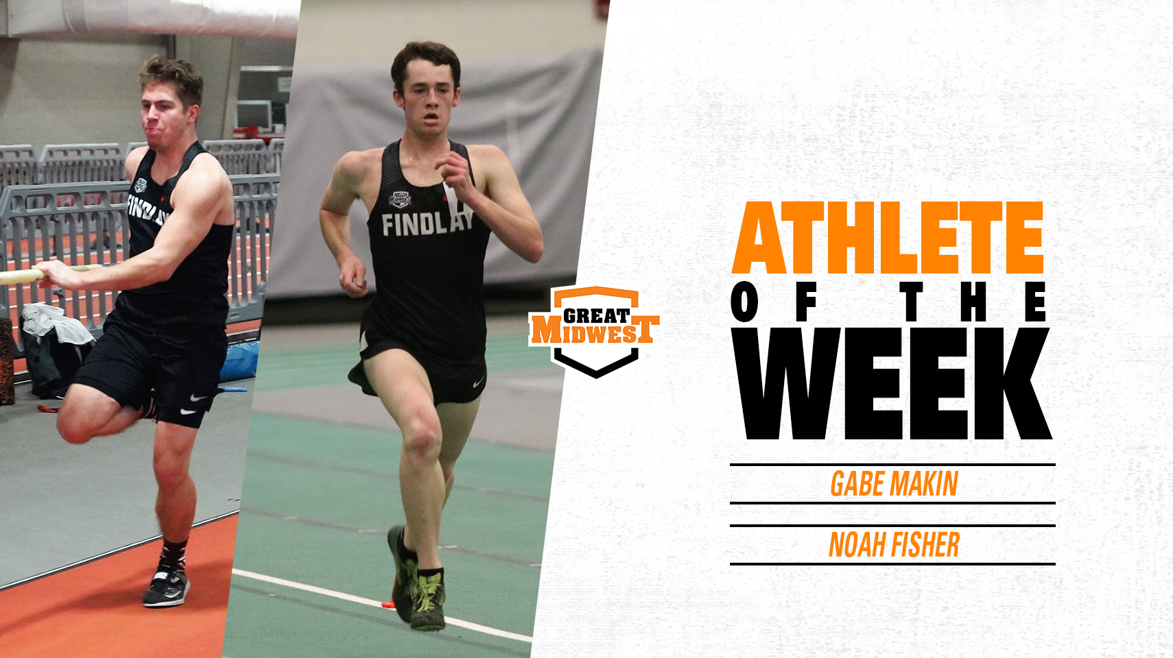 Makin and Fisher Earn Track and Field Athletes of the Week
