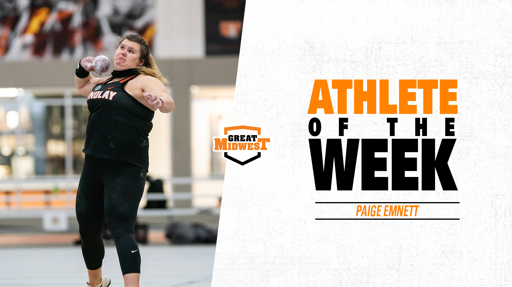 Paige Emnett Earns Athlete of the Week