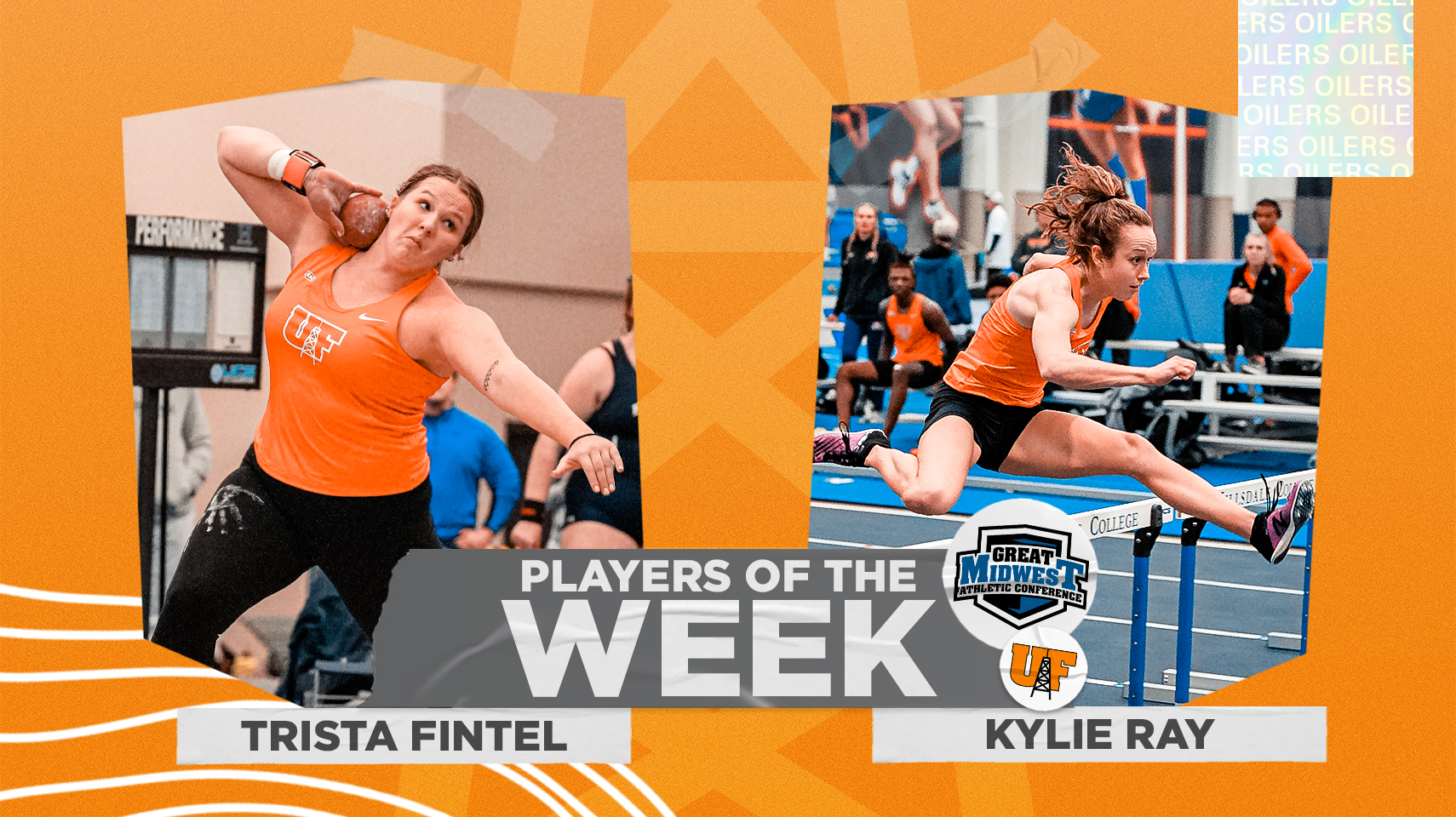 Fintel and Ray Earn Athlete of the Week Honors