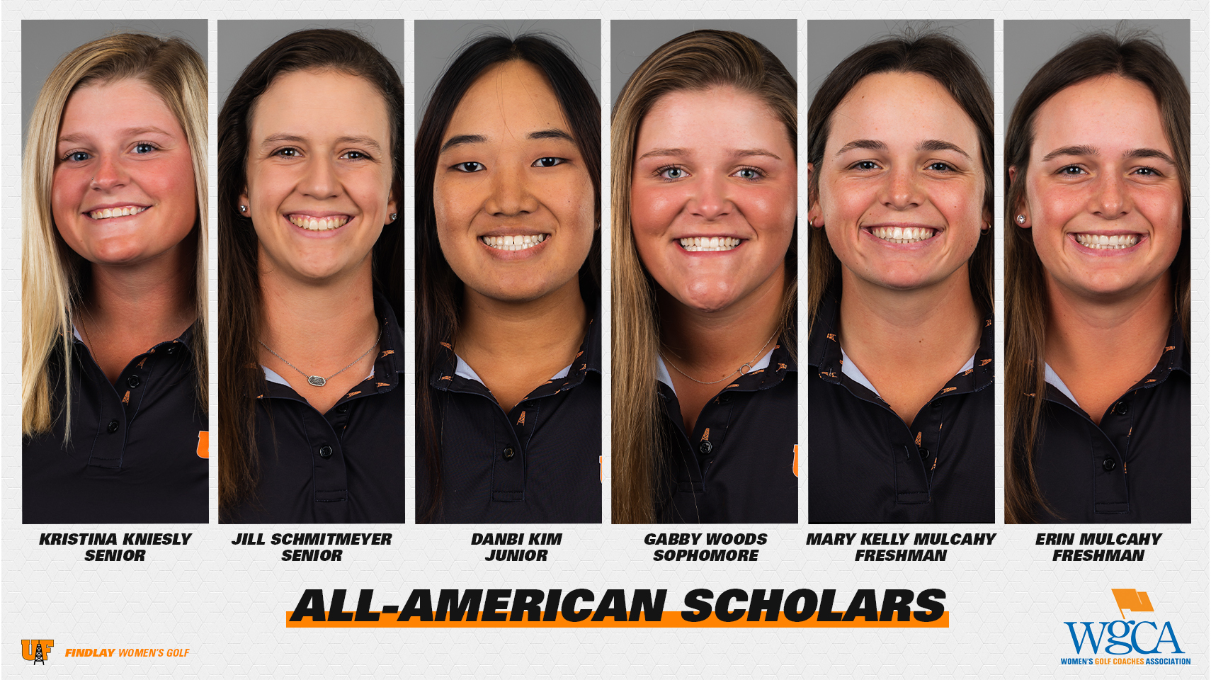 Graphic of all-American scholars.