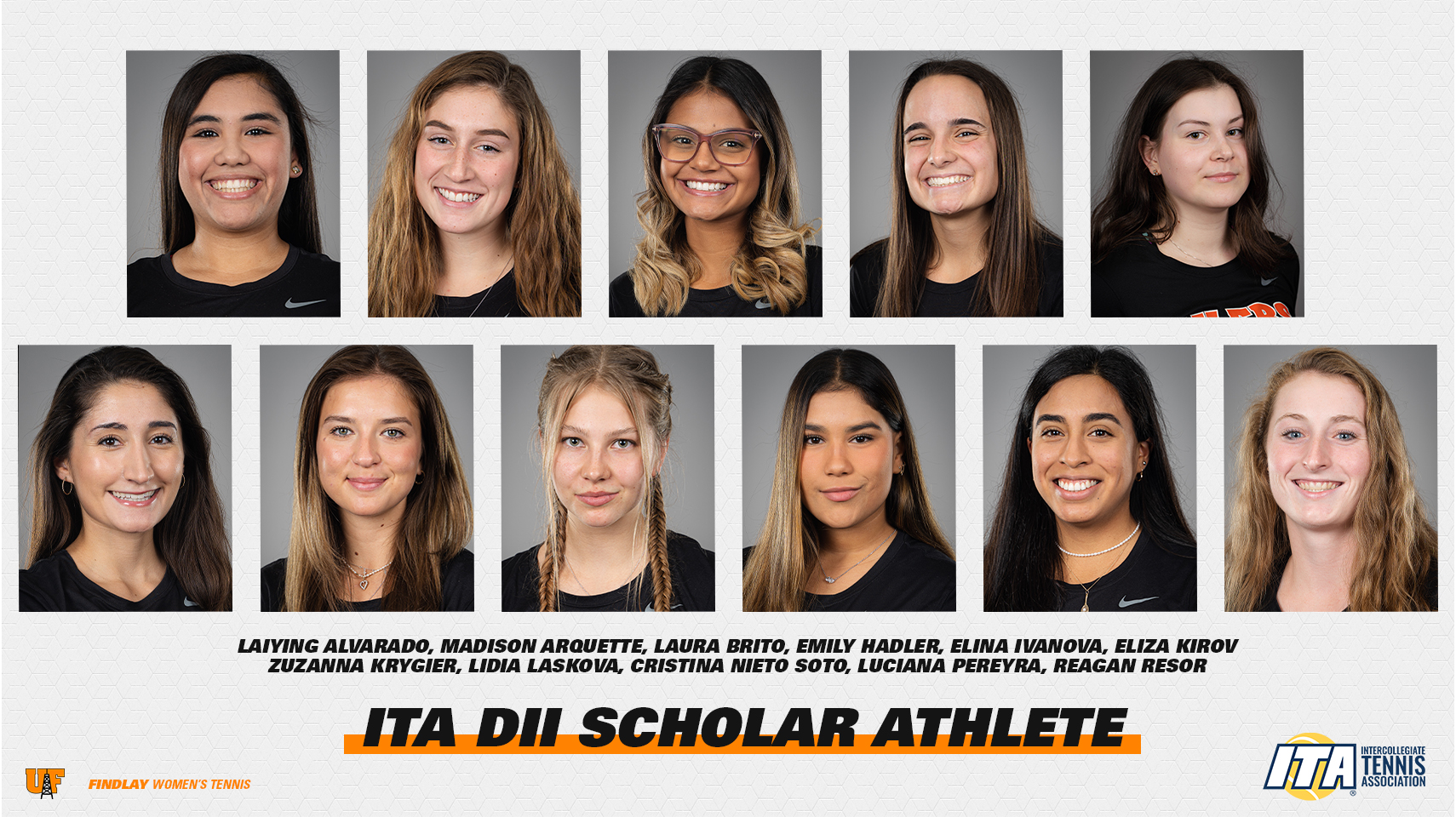 Women's Tennis Earns All-Academic Awards from ITA
