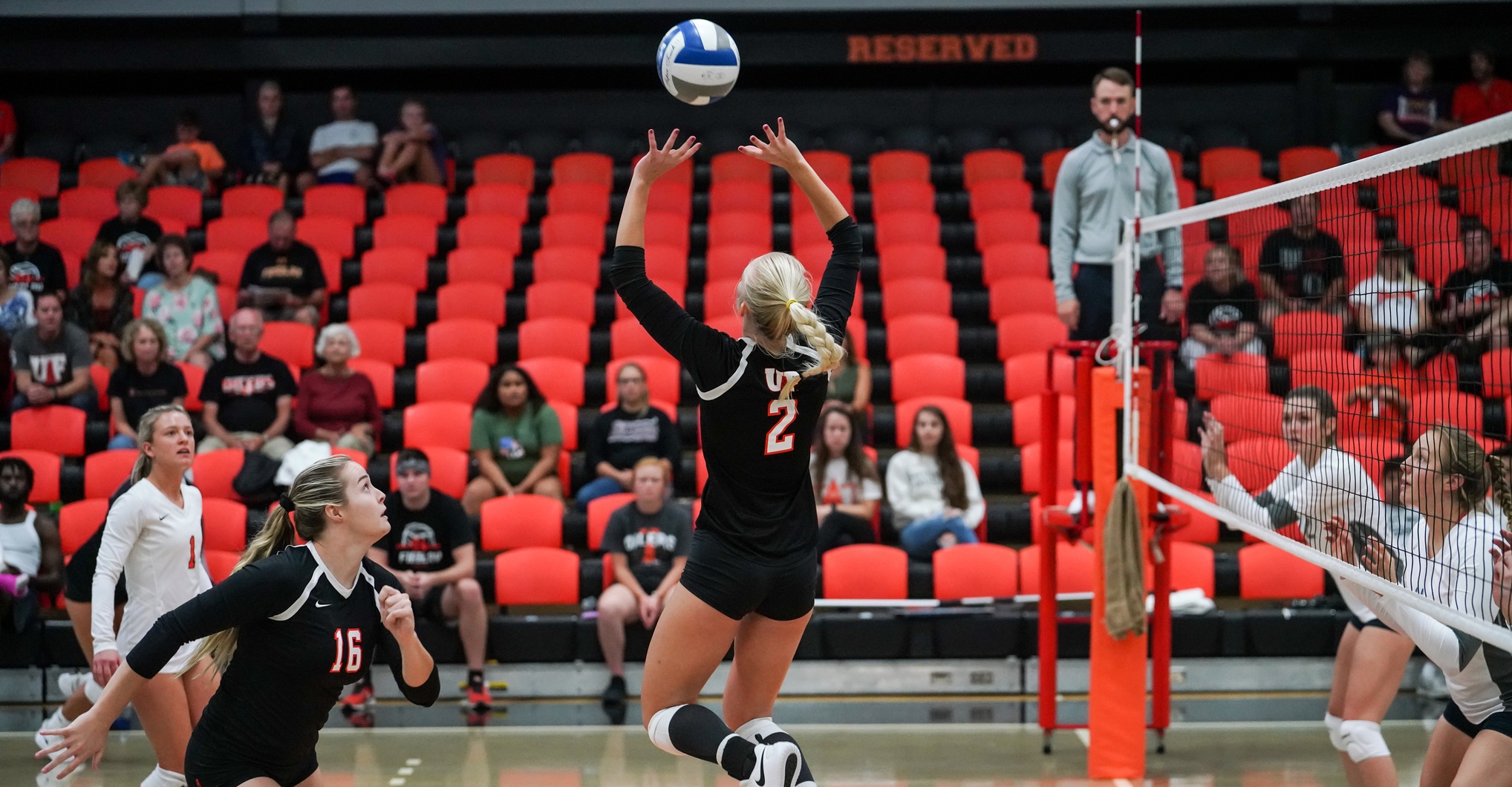 Oilers Fall to Cedarville in Three Sets
